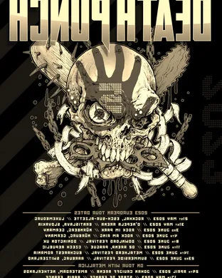 Five Finger Death Punch, Cody Jinks & Eva Under Fire